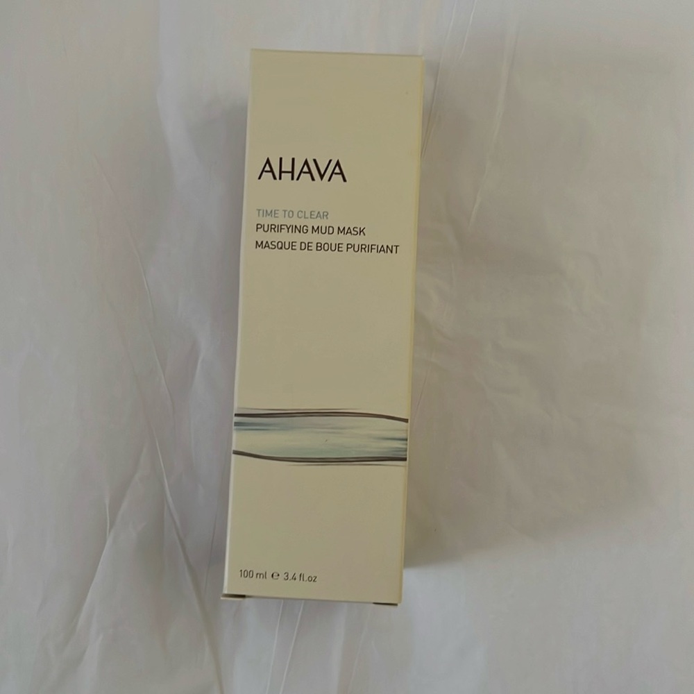 NWT AHAVA time to clear purifying mud mask